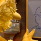 Big Bird memorializes Mr. Hooper. (Screenshot: Sesame Street)